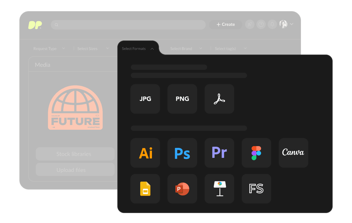 Designs, ready where you work